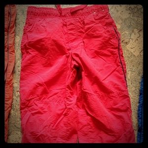 Boys red gymboree lined pants